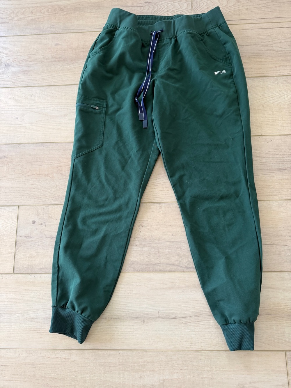 FIGS British Racing Green Zamora Jogger Pants